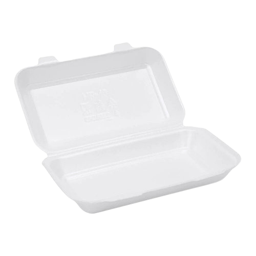 Ланч-бокс МВ-10 з полістиролу 246x150x60 мм 250 шт. Білий (006100023) - фото 4 Ланч-бокс МВ-10 з полістиролу 246x150x60 мм 250 шт. Білий (006100023) - фото 4