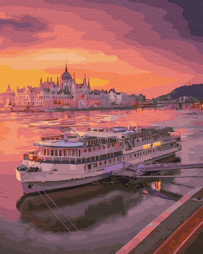 Картина по номерам Brushme Круиз на закате (GX34164)