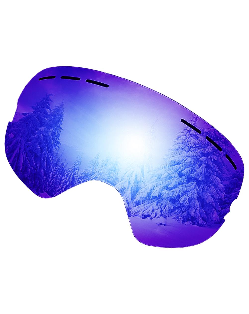 Линза для лыжной маски сменная VelaSport VLT 18,4% Snow Blade Blue (00926) - фото 1