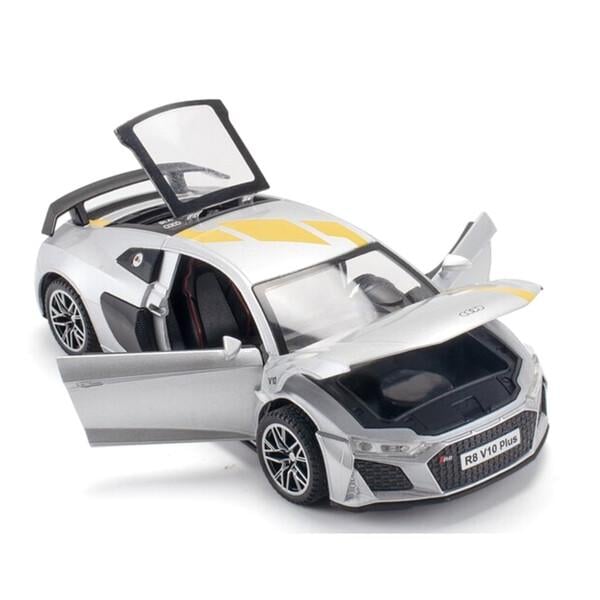 Машинка Audi R8 V10 TK Union Group моделька металева Сірий (59708)