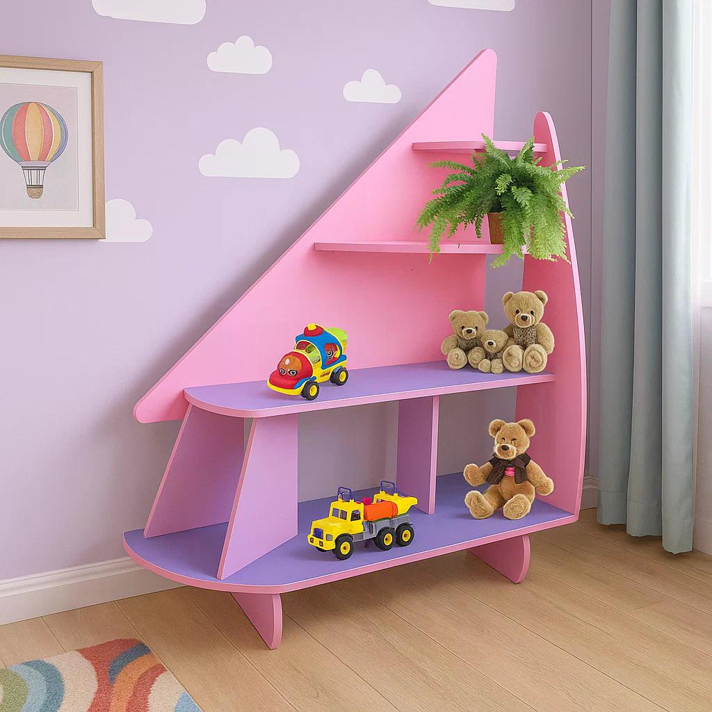 Игровая стенка Парус Design Service DS-573 1200x400x1480 мм Лаванда