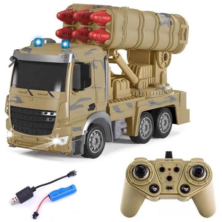 Радиоуправляемая игрушка TK Group Грузовик с Ракетной Установкой на аккумуляторе (28443608)