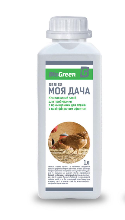 Комплексное средство Bioclean для уборки в помещениях для птиц с дезинфицирующим эффектом 1 л (18727672)