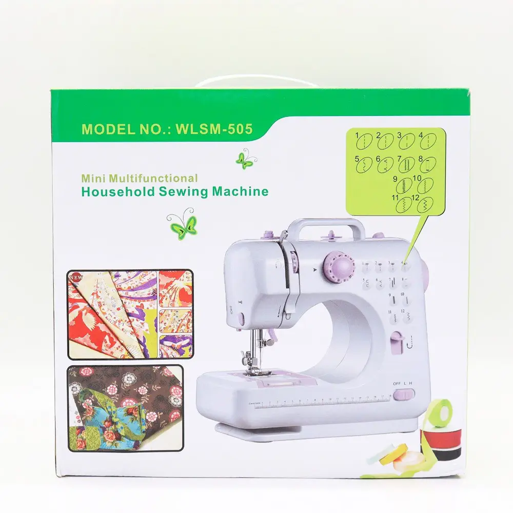 Швейная машинка электрическая WLSM-505 с педалью/оверлоком (25383789) - фото 13 Швейная машинка электрическая WLSM-505 с педалью/оверлоком (25383789) - фото 13