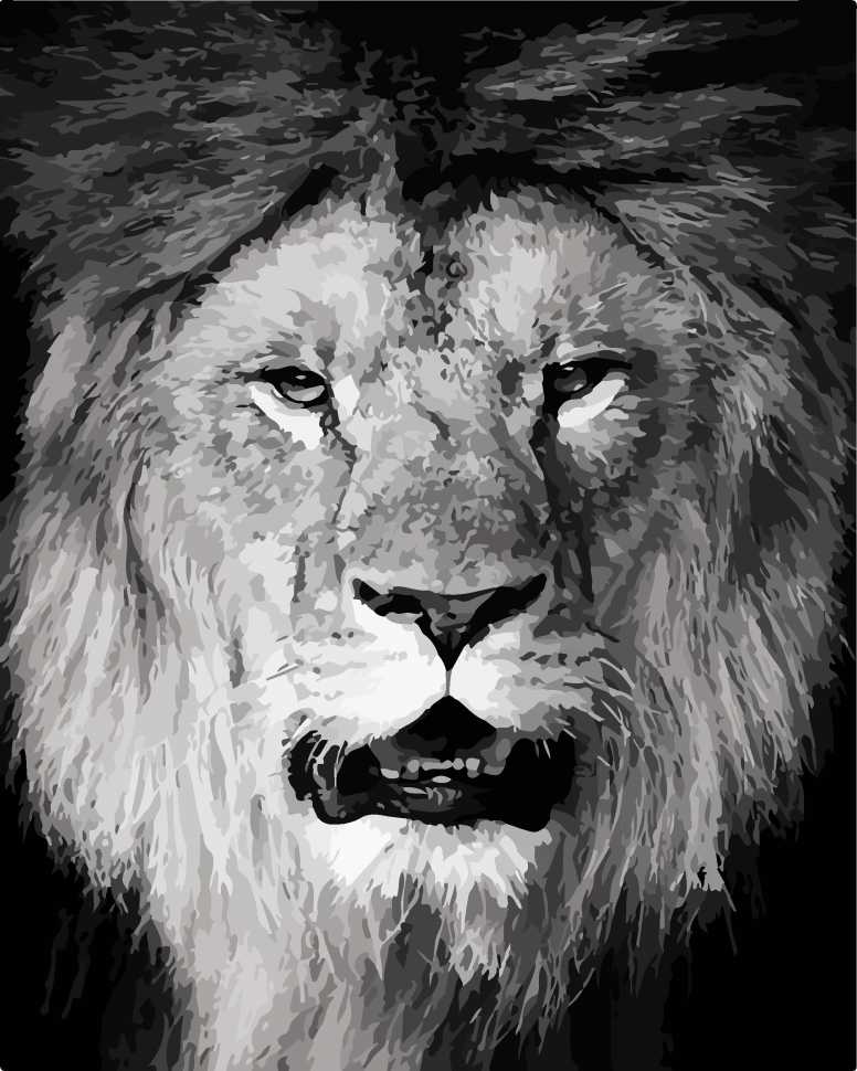 Картина по номерам Art Craft "Big Boss" 40x50 см (11611-AC)