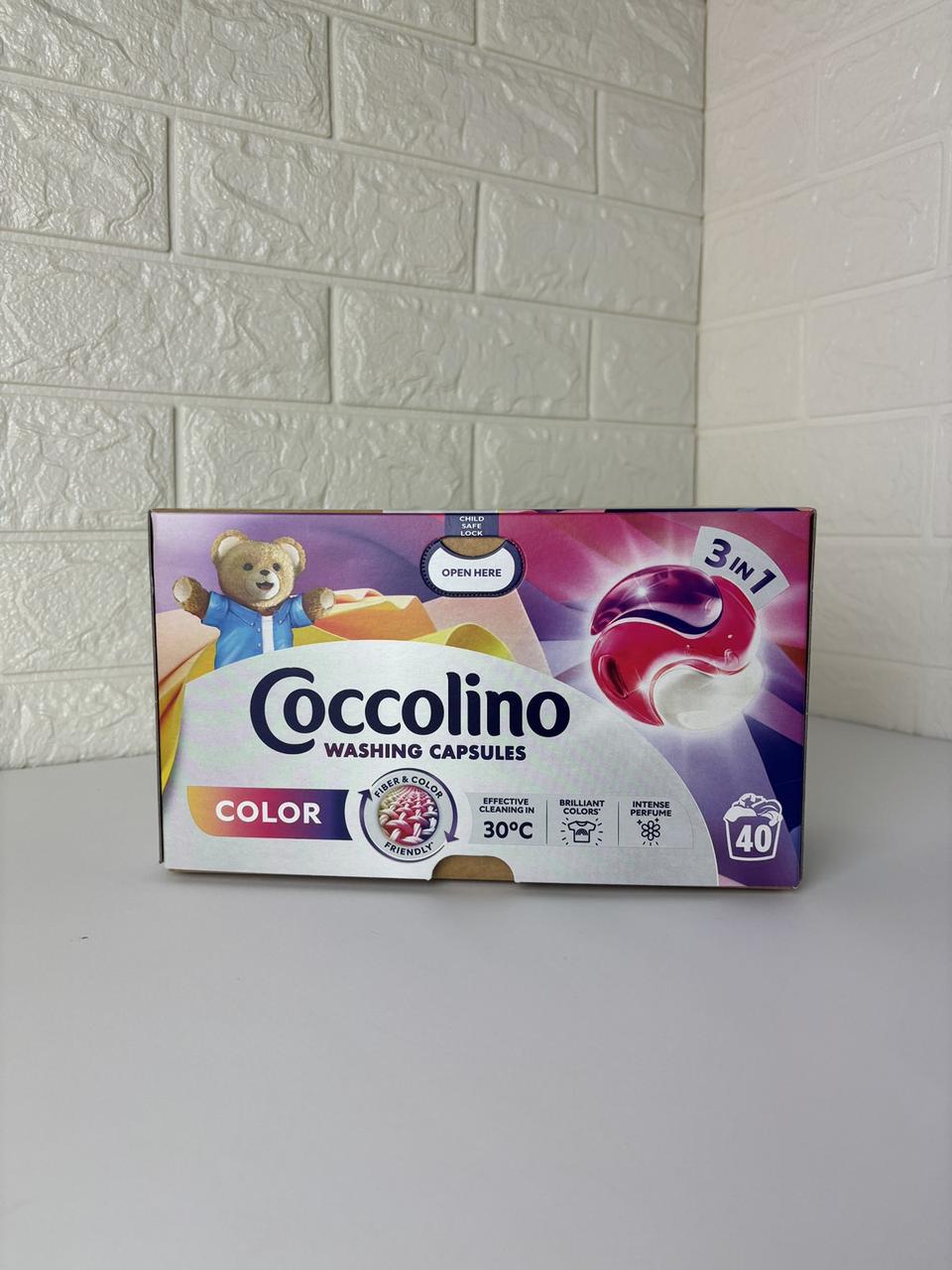 капсули для прання кольорових речей Color Coccolino 40 шт. (27436653)