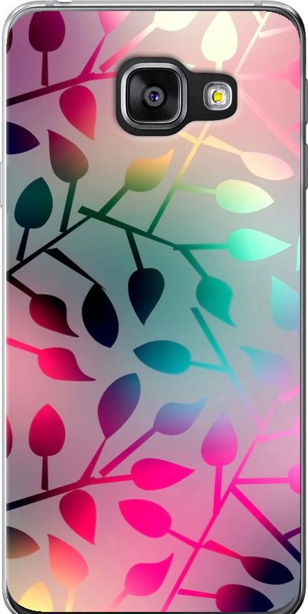Чехол на Samsung Galaxy A3 (2016) A310F Листья (2235u-159-42517)