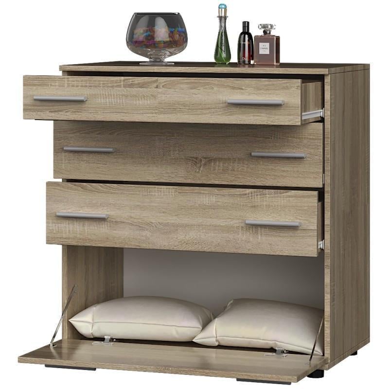 Комод Эверест К-2 800х450х850 мм Дуб сонома (ЕВ20412) - фото 1