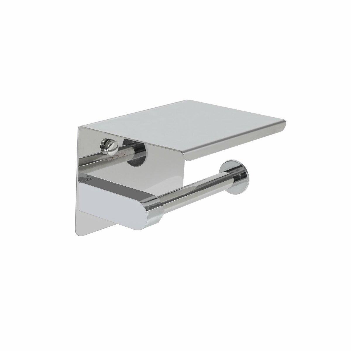 Держатель для туалетной бумаги Platinum K07 с полкой (SP000032777)