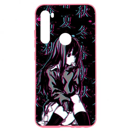 Чехол для Xiaomi Redmi Note 8 Anime Girl Glitch (7405730-7-140604)