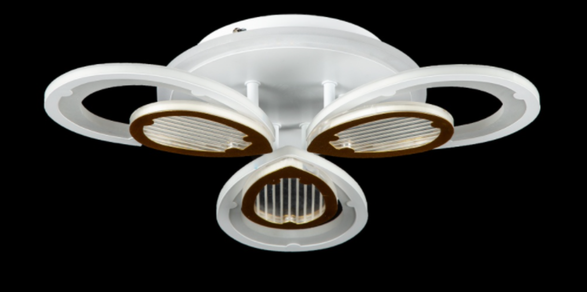 Светодиодная люстра LK29039/3/1 LED RED/CHAMPANE/WT Белый/Золото (AN000796)