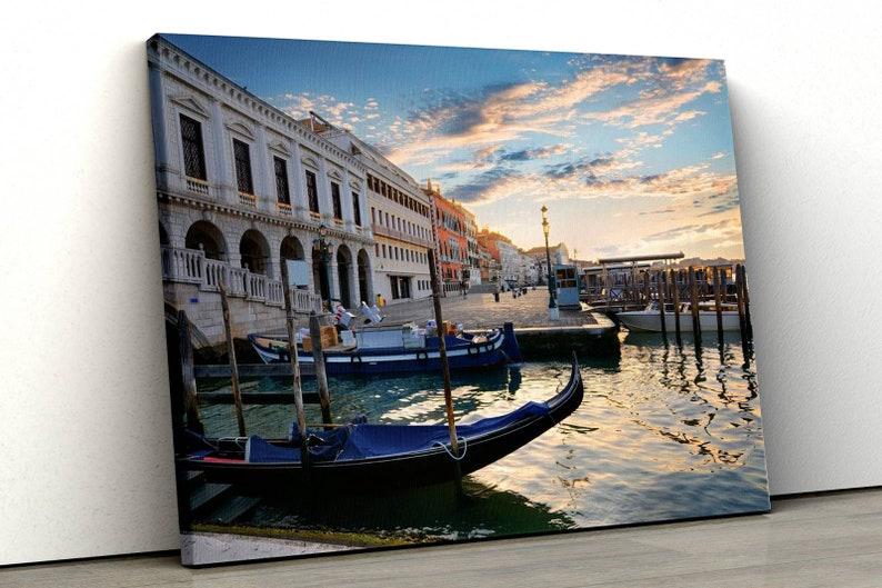 Картина на холсте KIL Art Улица Венеции 122x81 см (272)