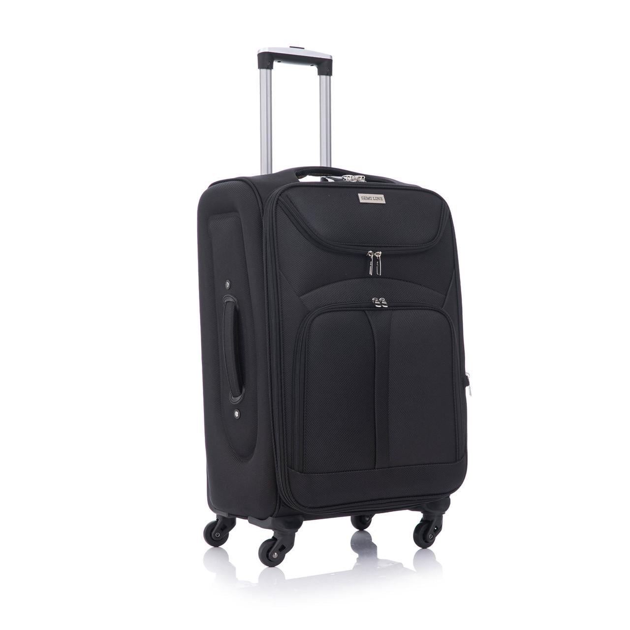 Чемодан SEMI LINE 24" M Black (T5961-2)
