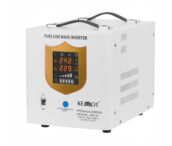Источник бесперебойного питания ИБП Kemot PROsinus 2000 24 В/230 В