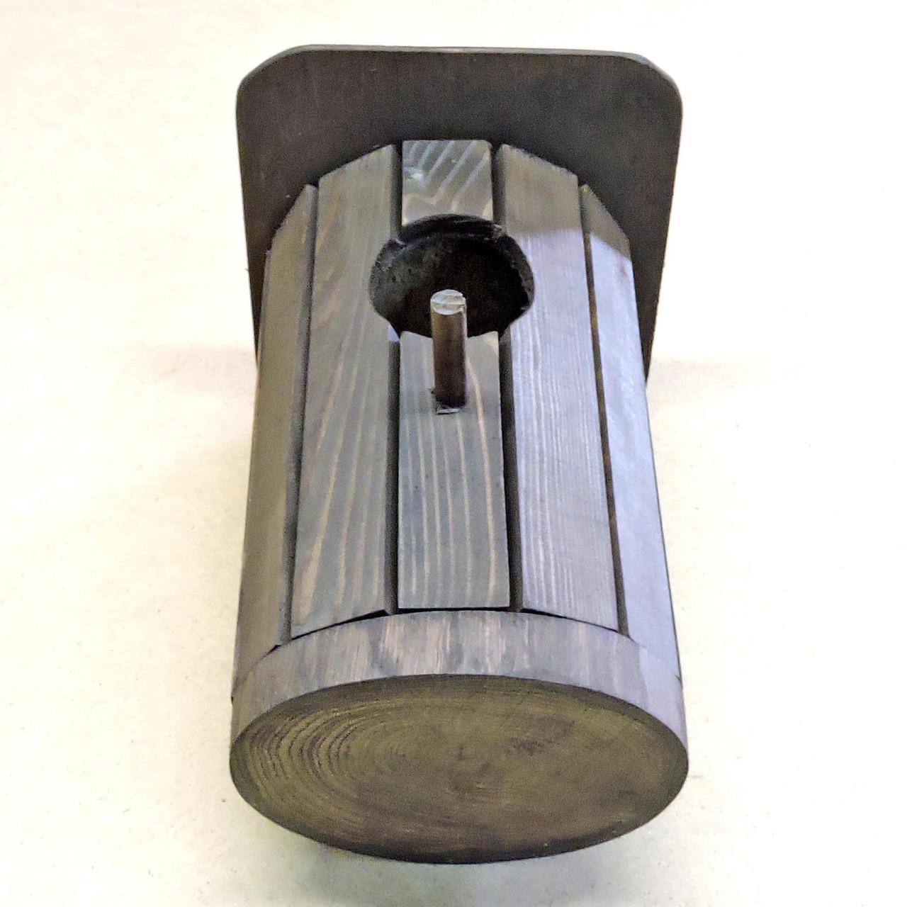 Шпаківня садова з дерева Клест Венге (СКВ-001912) - фото 4 Шпаківня садова з дерева Клест Венге (СКВ-001912) - фото 4