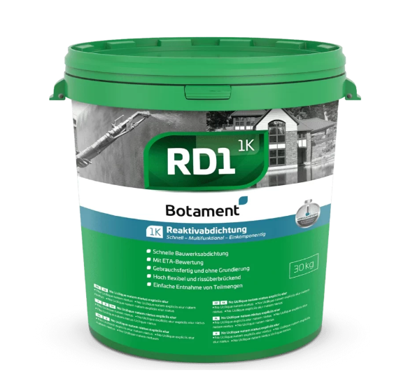 Гидроизоляция MC-Bauchemie Botament RD 1 1К Universal 2,5 кг