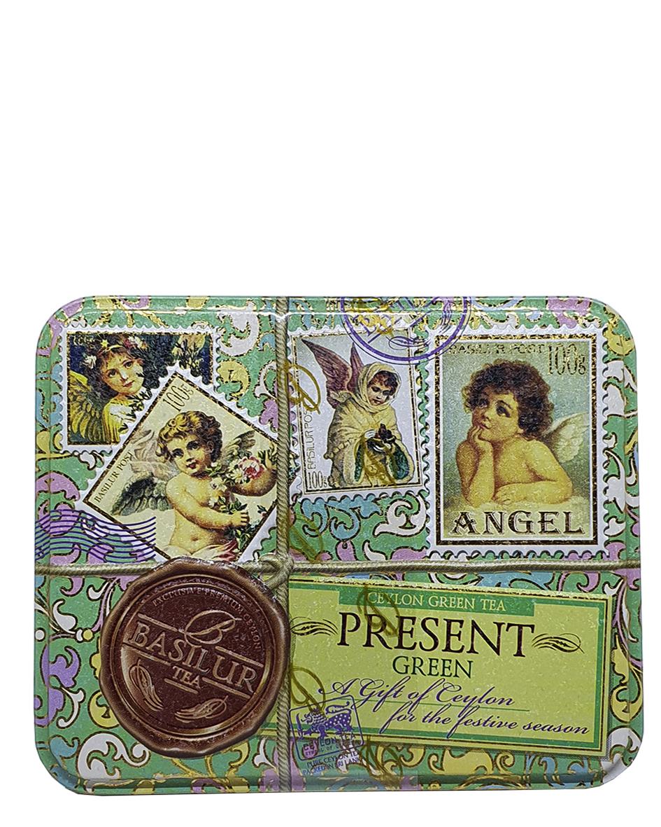 Чай зелений Basilur Подарунок Зелений 100 г (55194) - фото 4 Чай зелений Basilur Подарунок Зелений 100 г (55194) - фото 4