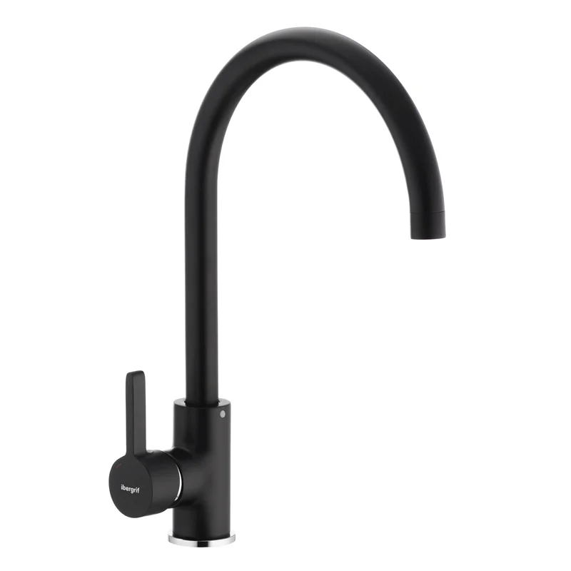 Смеситель для кухни Ibergrif M22118B из латуни