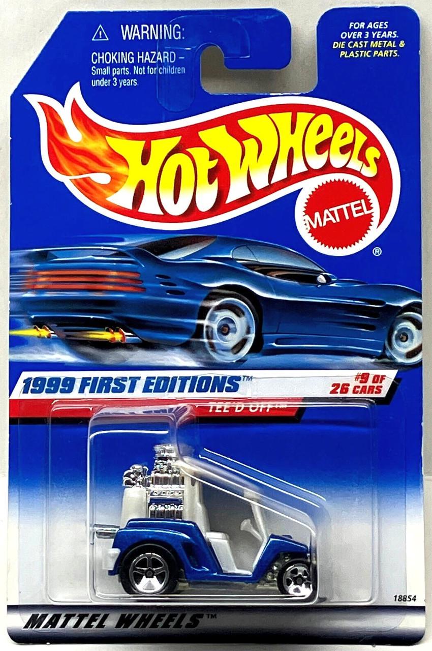 Игрушечная машинка Hot Wheels Tee d Off Golf Car 1999 First Editions №683 Blue (18854-b)