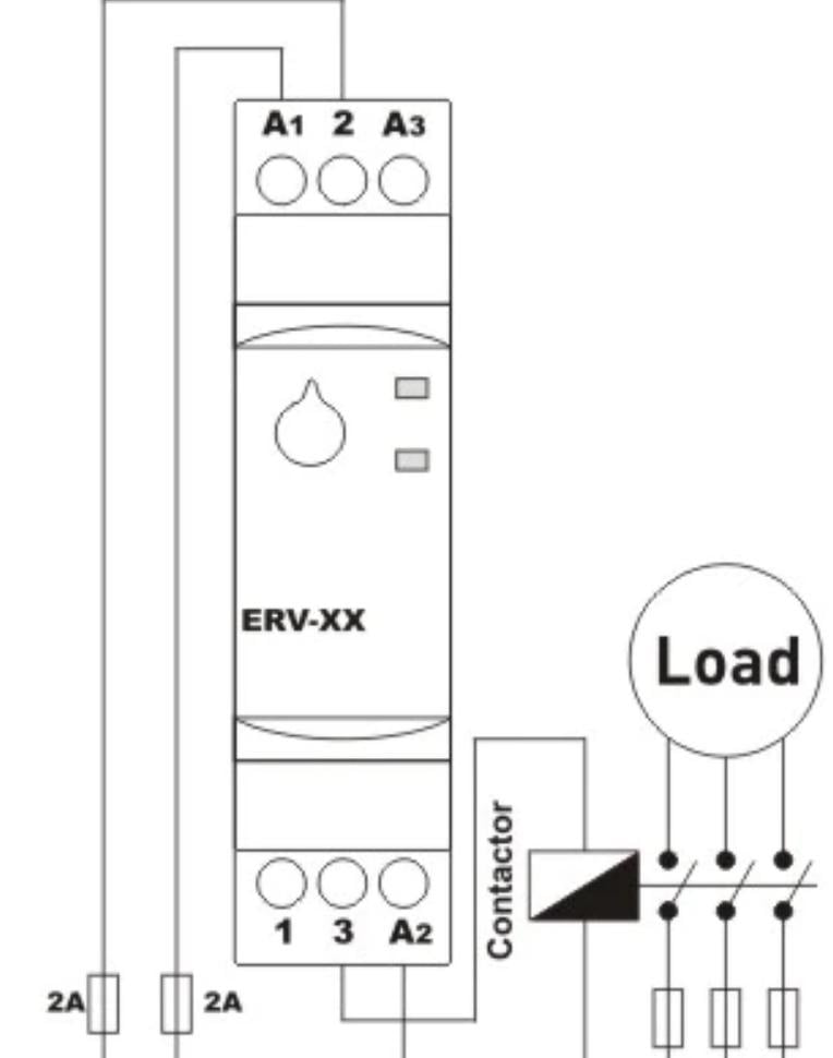 Реле времени Samwha 0,1-30 сек задержка на выключение (ERV-30) - фото 3 Реле времени Samwha 0,1-30 сек задержка на выключение (ERV-30) - фото 3