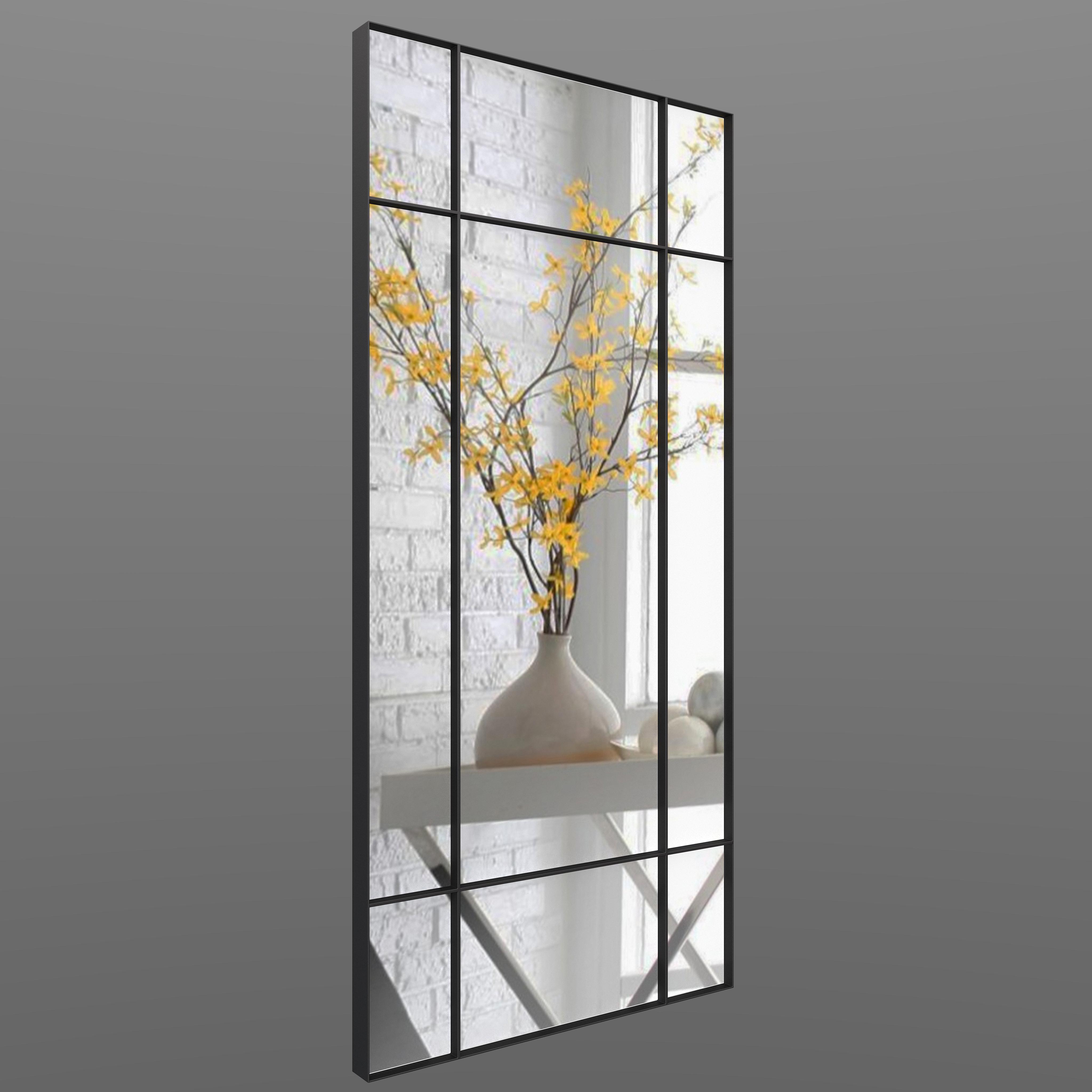 Дзеркало в металевій рамі Art-com 1500х700 мм Чорний (МР8-чорне) Дзеркало в металевій рамі Art-com 1500х700 мм Чорний (МР8-чорне)