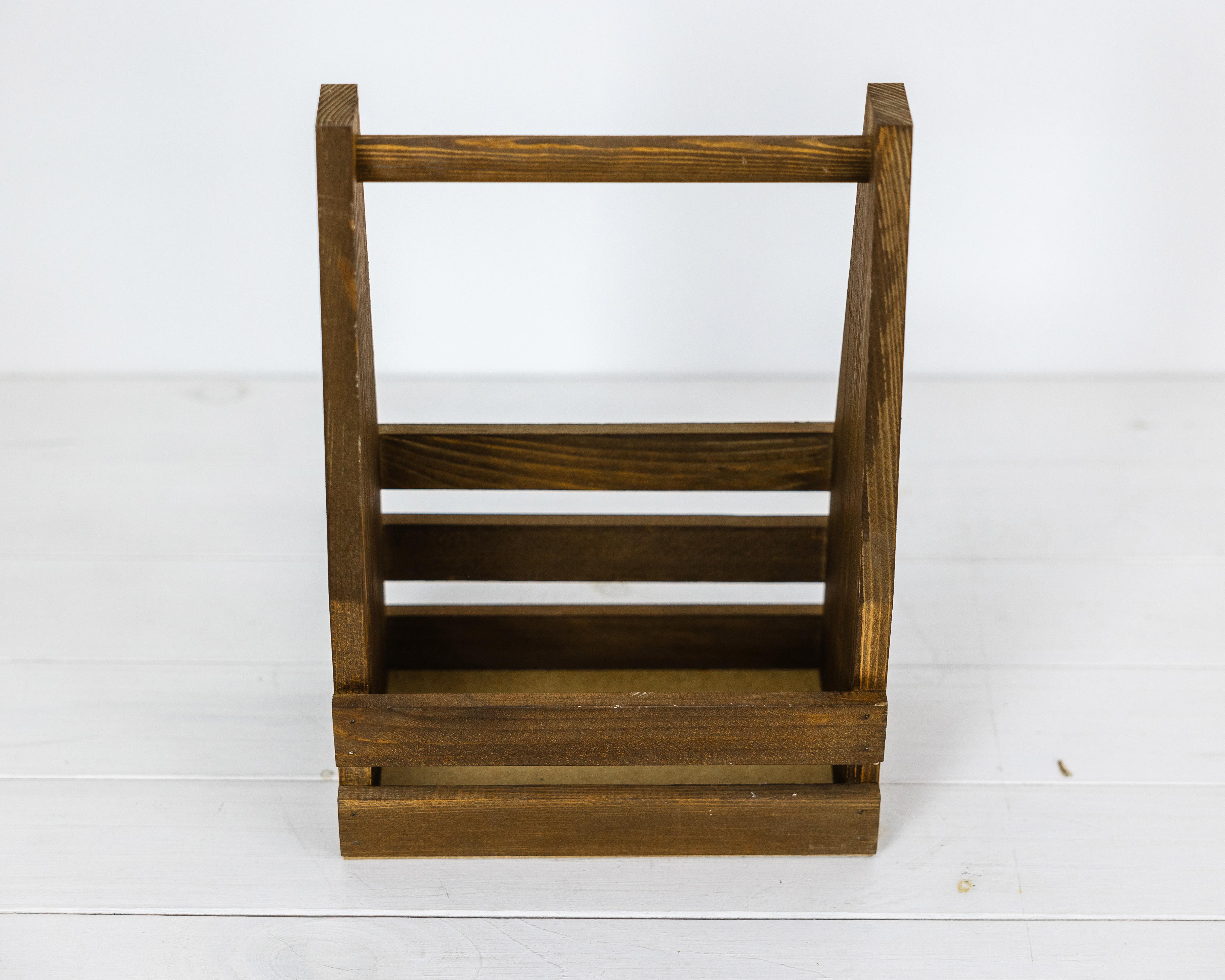 Ящик подарунковий дерев'яний Happy box Коричневий (0002134) - фото 3