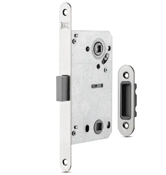 Замок 232N магнитный межкомнатный цилиндровый В с ответной планкой никель 50 мм (1-30204) Замок 232N магнитный межкомнатный цилиндровый В с ответной планкой никель 50 мм (1-30204)