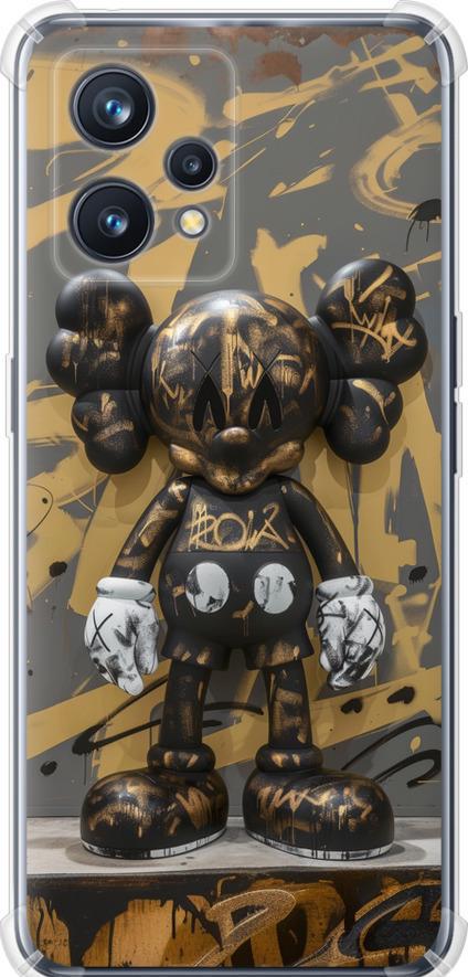 Чехол на Realme 9 Pro Plus Bronze kaws (6097sp-2596-42517)