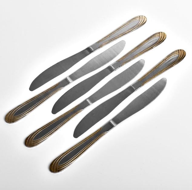 Нож столовой Stenson Oro 6 шт. (AN013218)