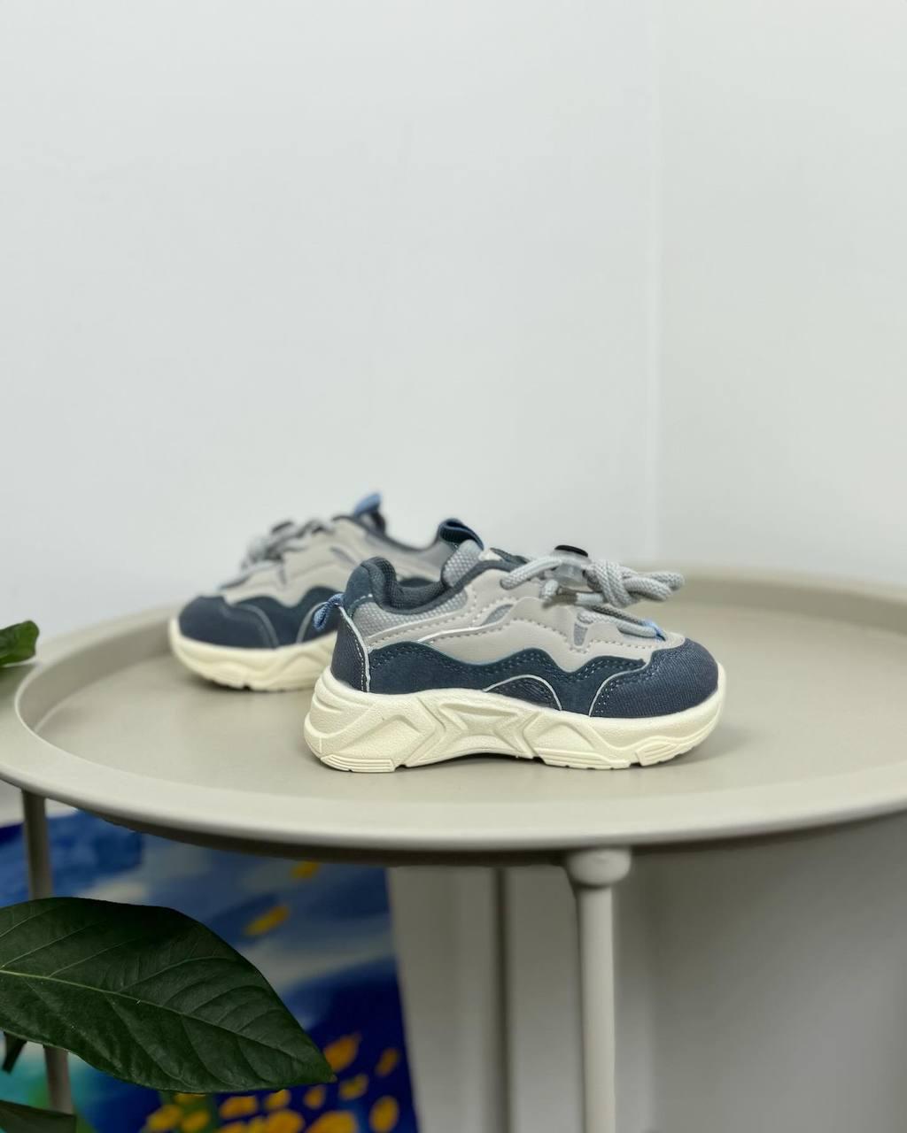 Кроссовки детские р. 21 Синий (1271) - фото 2 Кроссовки детские р. 21 Синий (1271) - фото 2