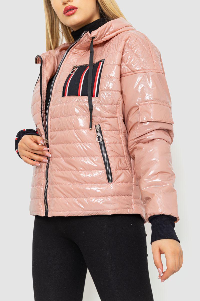 Куртка жіноча Ager демісезонна L-XL Пудровий (102R5222) - фото 3 Куртка жіноча Ager демісезонна L-XL Пудровий (102R5222) - фото 3