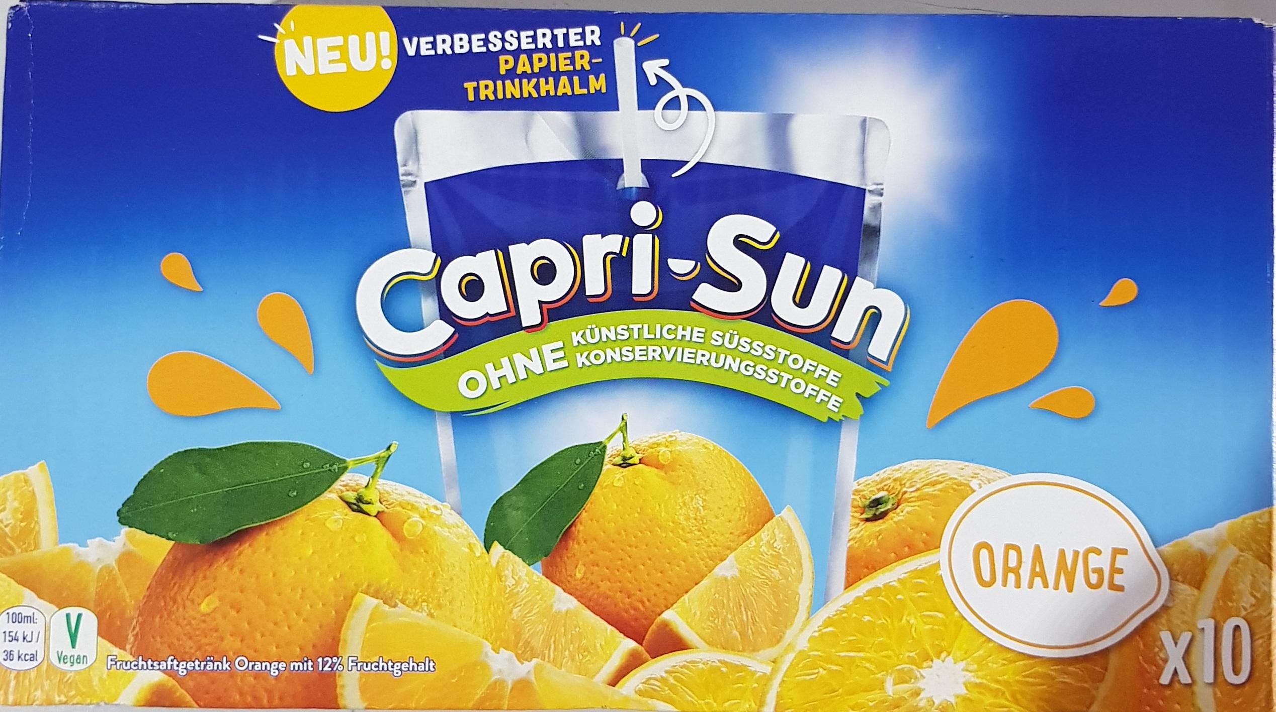 Сік дитячий Capri-Sun Апельсин 10х200 мл (13037031)