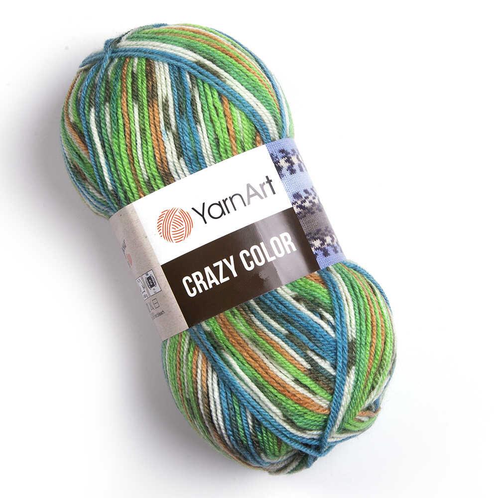 Пряжа Yarnart Crazy Color 177