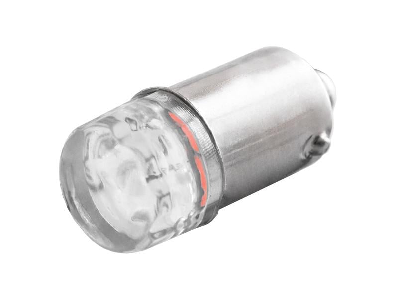 Автолампа светодиодная BA9S T4W 24 В SMD3030-2led Красный (3296)