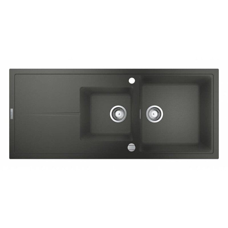 Мойка для кухни Grohe K400 31643AT0 с сифоном 1160x500 мм Серый (61858)