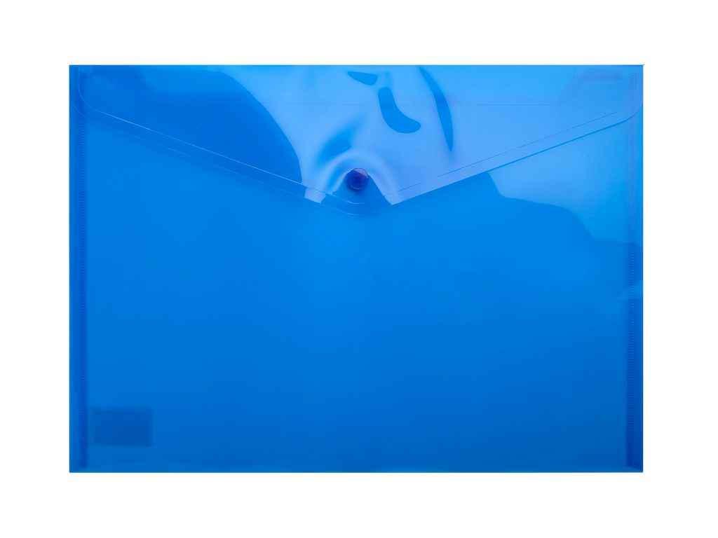 Папка-конверт Buromax А4 на кнопке Синий (BM.3926-02)