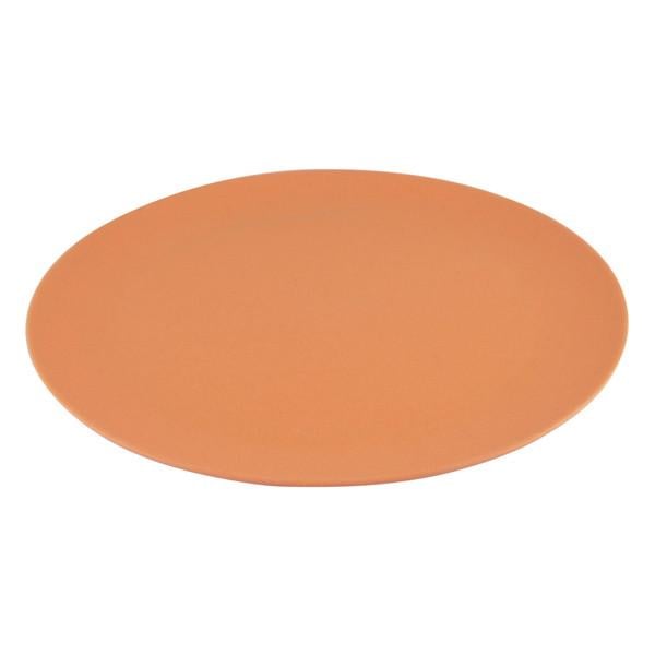 Тарелка плоская Fissman 25x1,4 см из бамбукового волокна (TW-8993.25)