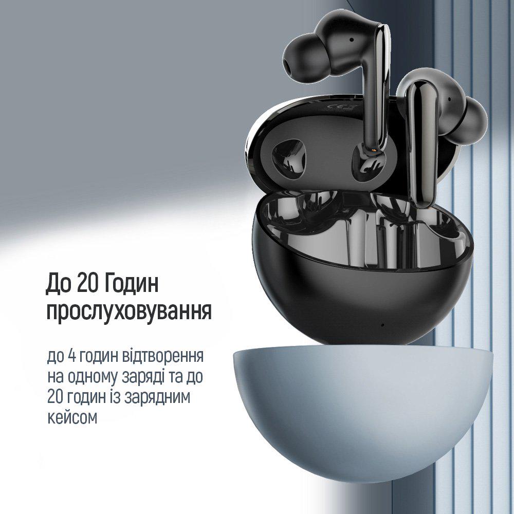 Навушники СolorWay TWS-3 Earbuds Black (CW-TWS3BK) - фото 5