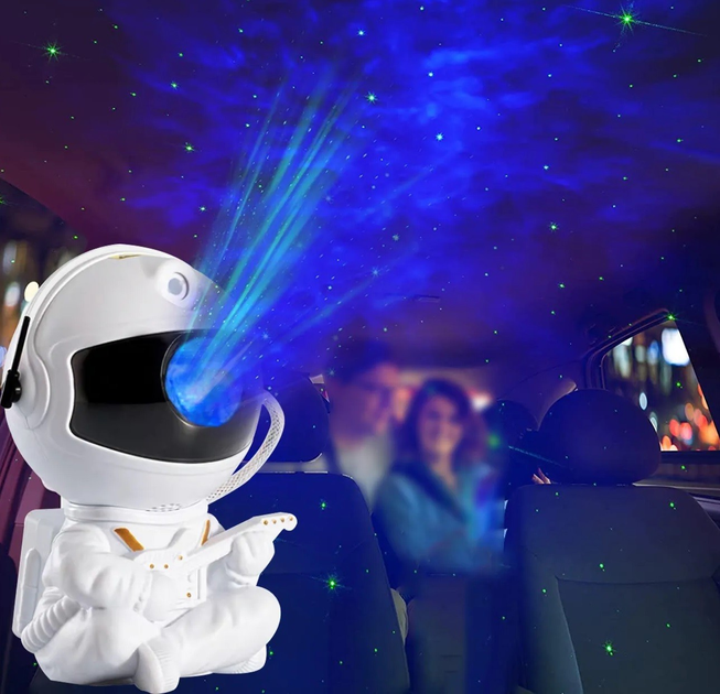Нічник-проектор зоряного неба лазерний Астронавт з пультом (23338922) - фото 9