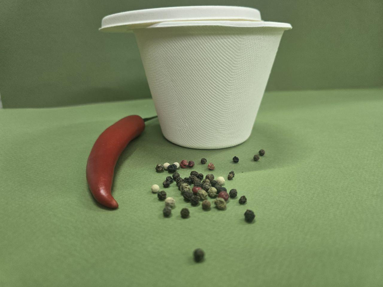 Эко супница с крышкой одноразовая тара для горячих блюд 500 мл - фото 2 Эко супница с крышкой одноразовая тара для горячих блюд 500 мл - фото 2