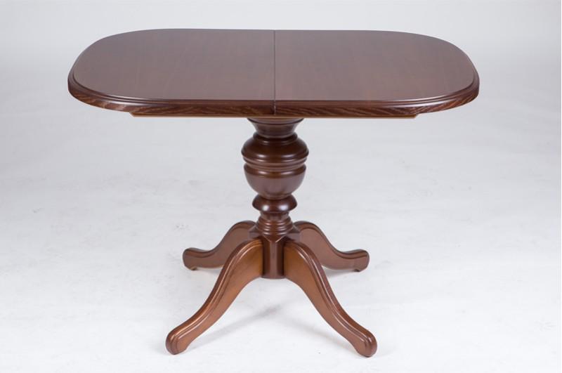 Обеденный стол-трансформер раскладной Comfort Line ТРИУМФ Орех