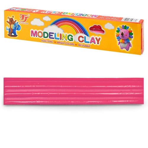 Пластилін Stenson Modeling Clay ST02286 75 г Рожевий (11120216)