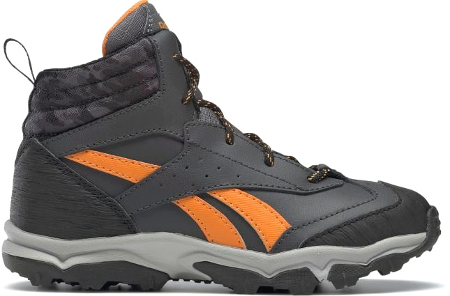 Ботинки Reebok Kids Rugged Runner Mid Boot Cold р. 13,5/31/20,8 см Grey/Black/Bright Orange Ботинки Reebok Kids Rugged Runner Mid Boot Cold р. 13,5/31/20,8 см Grey/Black/Bright Orange