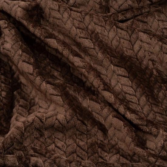 Плед Ardesto ART0205JB Jacquard Braid 160х200 см Коричневый (2486455570) - фото 3