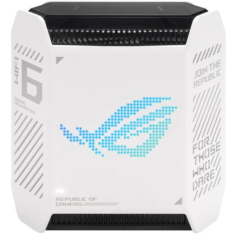 Система Mesh Wi-Fi Asus ROG Rapture GT6 AX10000 1 шт. AiMesh WPA3 White (90IG07F0-MU9A30)