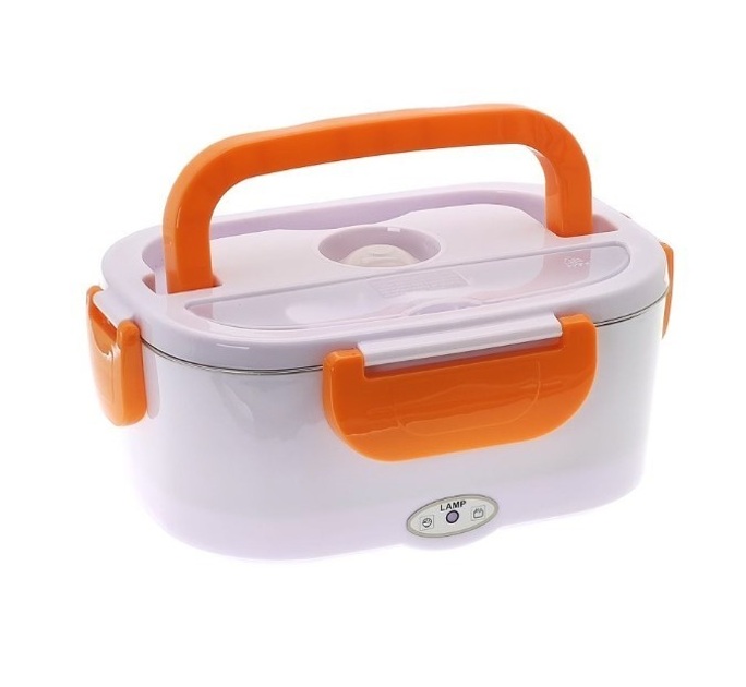 Ланч-бокс автомобільний Lunch Heater Box з підігрівом 12V Оранжевий (MX-11822B)