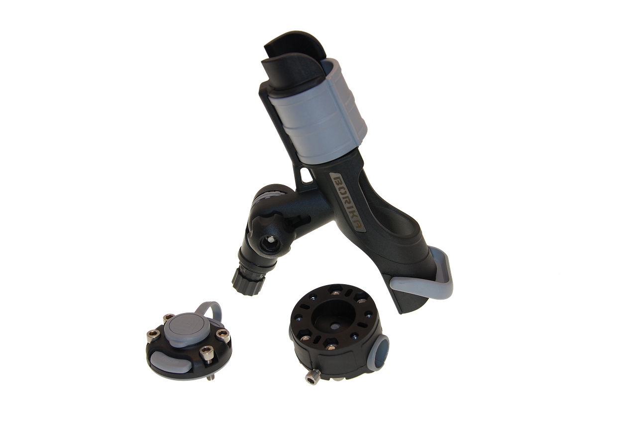 Тримач спінінга Borika FASTen HTr213-2 з монтажною системою FMr132 для кріплення на трубах та поручнях d 30/32 мм Чорно-сірий (01.03.008.01.01) - фото 4 Тримач спінінга Borika FASTen HTr213-2 з монтажною системою FMr132 для кріплення на трубах та поручнях d 30/32 мм Чорно-сірий (01.03.008.01.01) - фото 4