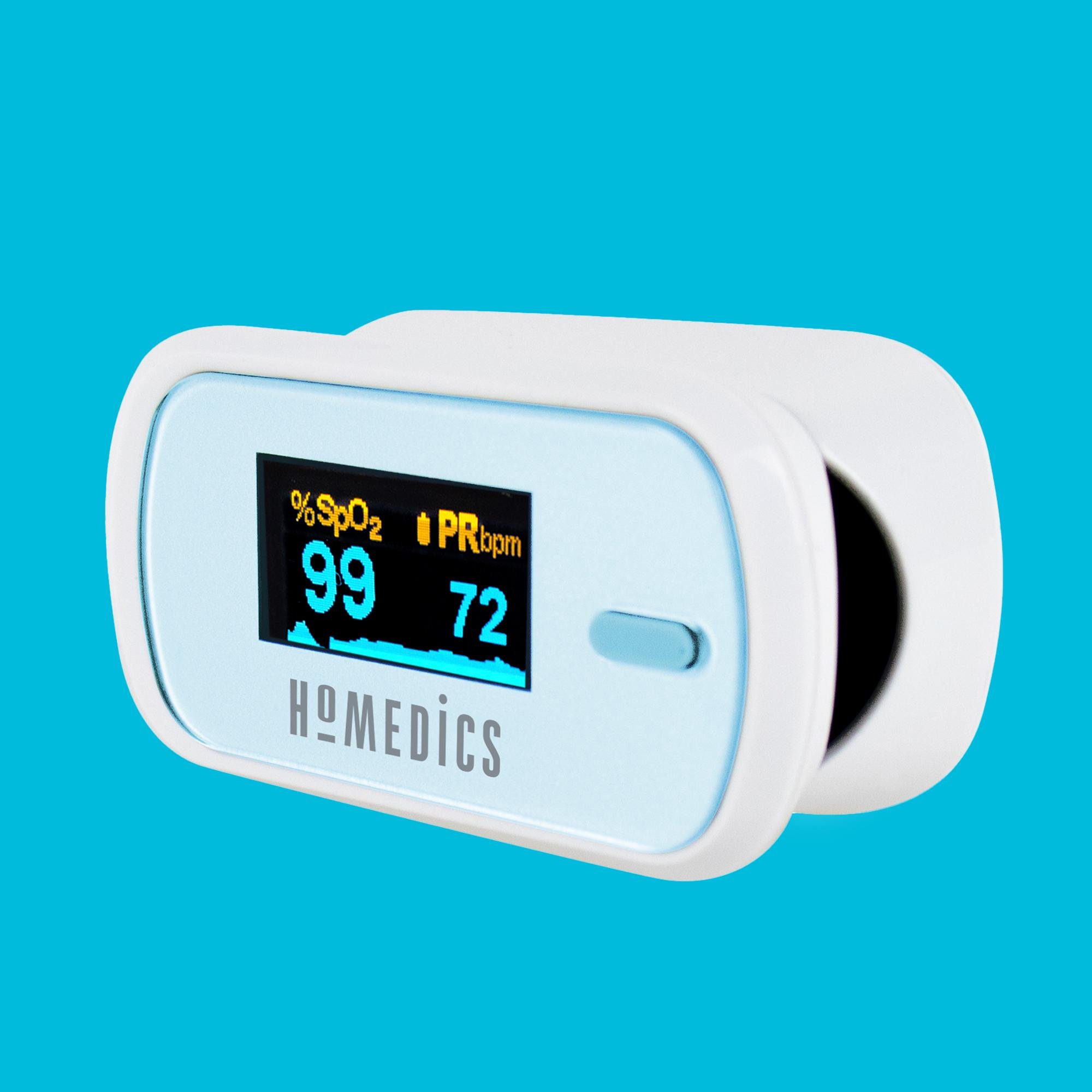 Пульсоксиметр HoMedics Oxywatch Fingertip (PX-101-EU) - фото 3