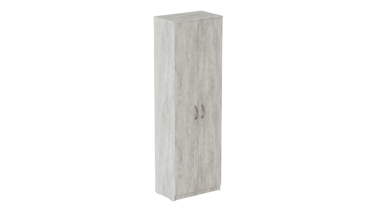 Шкаф Ferrum-decor Анжело на 5 полок 2 двери ДСП 16 мм 1900x600x380 мм Бетон (FRD-104982)