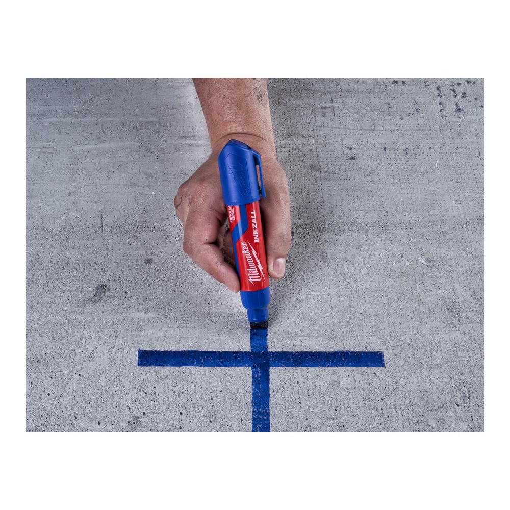 Маркер Milwaukee InkZAll великий XL Синій (4932471561) - фото 5